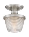 Quoizel Dublin Plafond E27 1xMAX 60W IP44 Nickel QZS-DBN1707BN