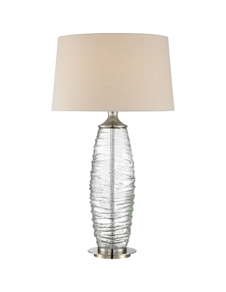 Classic table lamps - Quoizel Arctic Table Lamp E27 1xMAX 60W Nickel QZS-Q2596TBN - product kolory-swiatla.pl 1