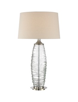 Quoizel Arctic Table Lamp E27 1xMAX 60W Nickel QZS-Q2596TBN
