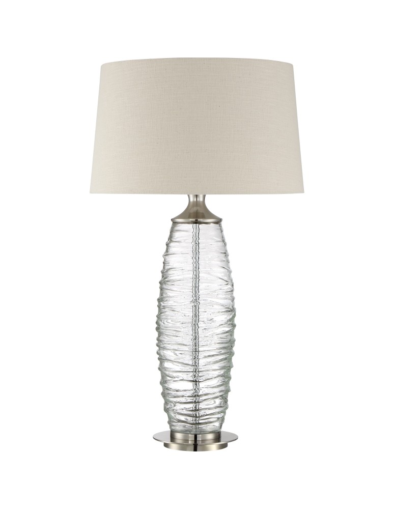 Classic table lamps - Quoizel Arctic Table Lamp E27 1xMAX 60W Nickel QZS-Q2596TBN - product kolory-swiatla.pl 2