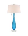 Quoizel Ocean Blue E27 table lamp 2xMAX 60W Blue QZS-Q2314T.