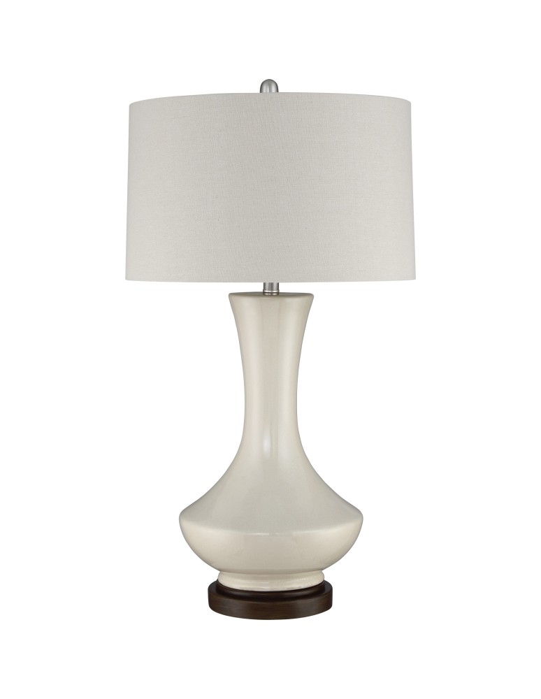 Classic table lamps - Quoizel Ivory Table Lamp E27 1xMAX 60W Ivory QZS-Q2609T - product kolory-swiatla.pl 2