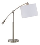 Table lamps with lampshade - Quoizel Clift Table Lamp E14 1xMAX 60W Nickel QZS-CFT6330BN - product 2