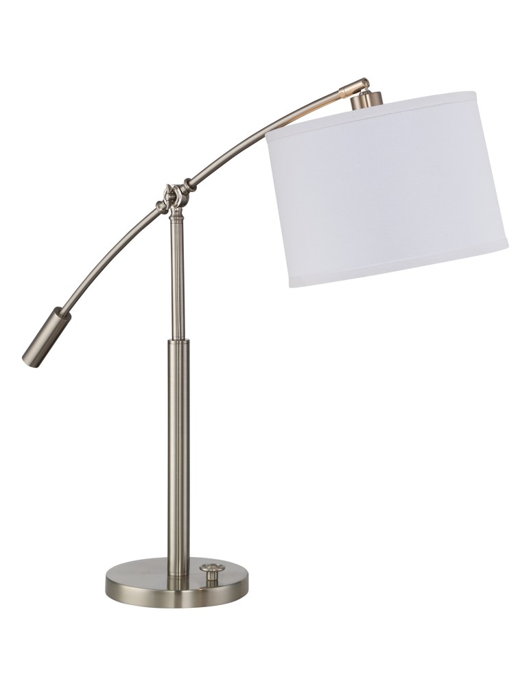 Table lamps with lampshade - Quoizel Clift Table Lamp E14 1xMAX 60W Nickel QZS-CFT6330BN - product kolory-swiatla.pl 2