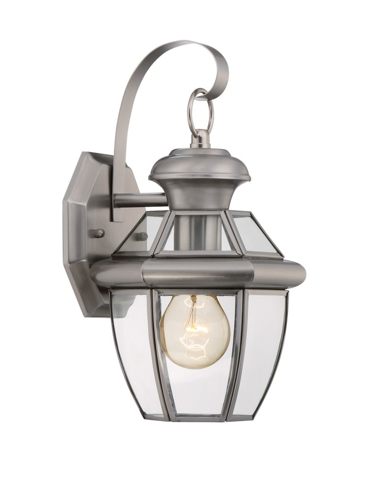 Outdoor wall lamps - Quoizel Brayden Outdoor Wall lamp E27 1xMAX 60W Zinc QZS-LWS1204A3 - product kolory-swiatla.pl 1