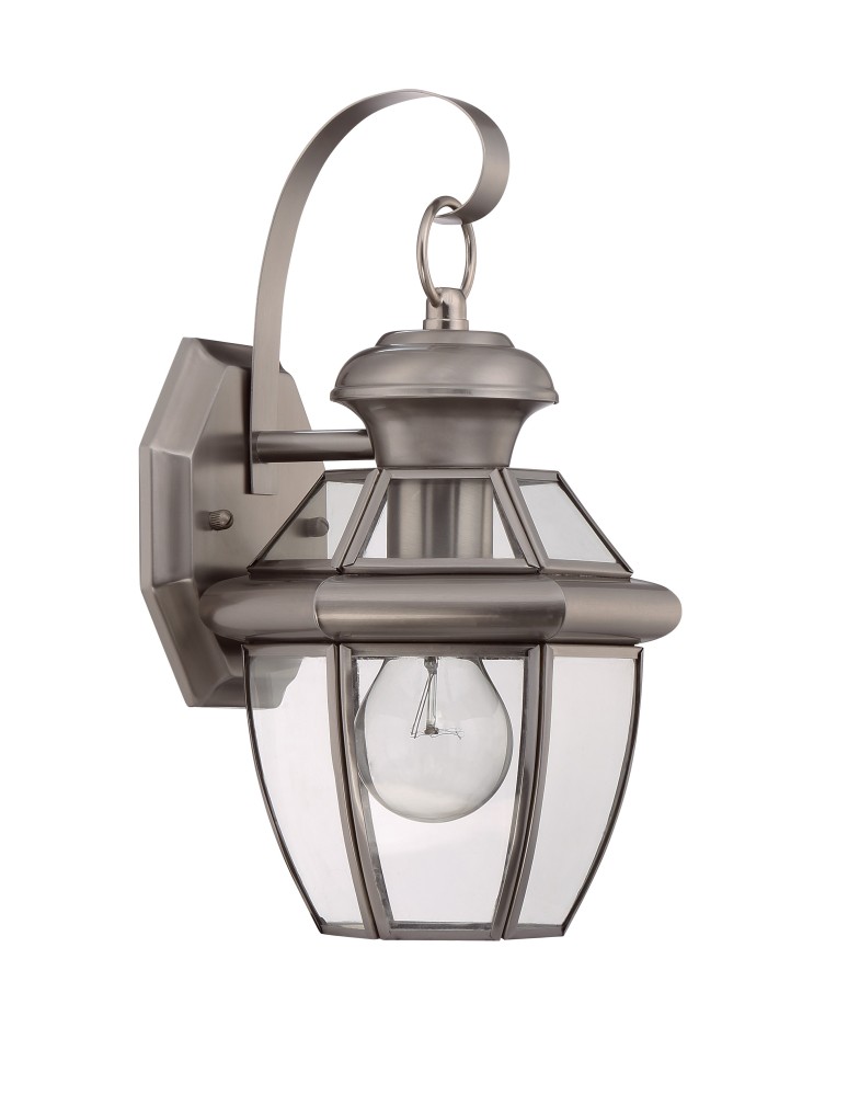 Outdoor wall lamps - Quoizel Brayden Outdoor Wall lamp E27 1xMAX 60W Zinc QZS-LWS1204A3 - product kolory-swiatla.pl 2