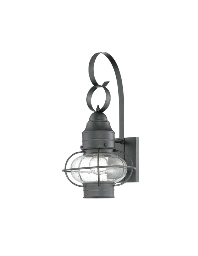 Outdoor wall lamps - Quoizel Trevett Outdoor Wall lamp E27 1xMAX 60W Black QZS-LWS20325A1 - product kolory-swiatla.pl 1