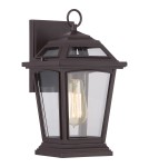Outdoor wall lamps - Quoizel Ridge Outdoor Wall lamp E27 1xMAX 60W Brown QZS-RGE8407WT - product 1