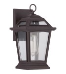 Outdoor wall lamps - Quoizel Ridge Outdoor Wall lamp E27 1xMAX 60W Brown QZS-RGE8407WT - product 2