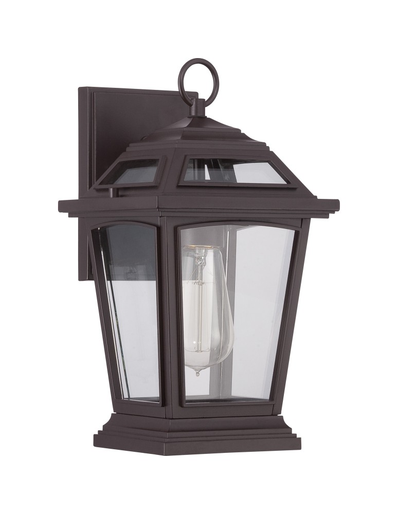 Outdoor wall lamps - Quoizel Ridge Outdoor Wall lamp E27 1xMAX 60W Brown QZS-RGE8407WT - product kolory-swiatla.pl 2