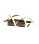 Modern wall lamps - TRIO SEQUENCE Wall-mounted LED 1x22W 2300-4000K 2800lm Dimmable Gold 241810208 - product 1