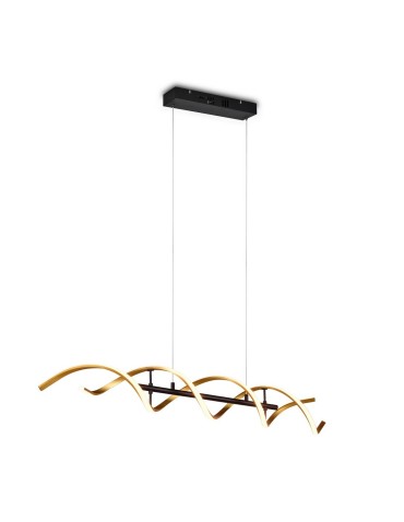 TRIO SEQUENCE Wisząca LED 1x45W 2300-4000K 5600lm Ściemnialna złoty 341810208 - produkt 2