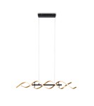 LED pendant lamps - TRIO SEQUENCE LED Pendant 1x45W 2300-4000K 5600lm Dimmable Gold 341810208 - product 4