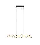 LED pendant lamps - TRIO SEQUENCE LED Pendant 1x45W 2300-4000K 5600lm Dimmable Gold 341810208 - product 5