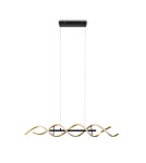 LED pendant lamps - TRIO SEQUENCE LED Pendant 1x45W 2300-4000K 5600lm Dimmable Gold 341810208 - product 11