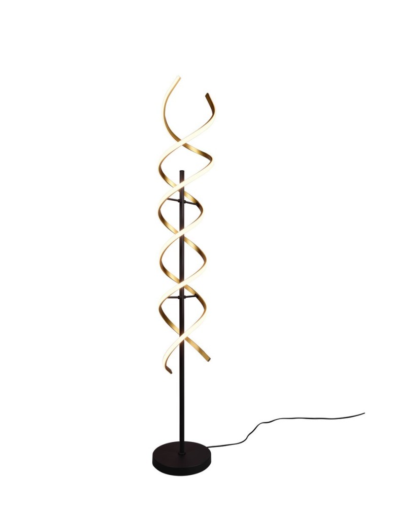 LED floor lamps - TRIO SEQUENCE Floor LED 1x32W 2300-4000K 4000lm Dimmable Gold 441810208 - product kolory-swiatla.pl 2