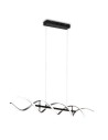 TRIO SEQUENCE LED Pendant 1x45W 2300-4000K 5600lm Dimmable silver/black 341810205