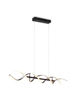 TRIO SEQUENCE LED Pendant 1x45W 2300-4000K 5600lm Dimmable silver/black 341810205 - product 2