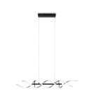 LED pendant lamps - TRIO SEQUENCE LED Pendant 1x45W 2300-4000K 5600lm Dimmable silver/black 341810205 - product 4