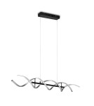 LED pendant lamps - TRIO SEQUENCE LED Pendant 1x45W 2300-4000K 5600lm Dimmable silver/black 341810205 - product 10