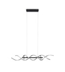 LED pendant lamps - TRIO SEQUENCE LED Pendant 1x45W 2300-4000K 5600lm Dimmable silver/black 341810205 - product 11