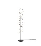 LED floor lamps - TRIO SEQUENCE Floor LED 1x32W 2300-4000K 4000lm Dimmable silver/black 441810205 - product 2