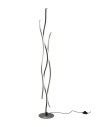 TRIO BLAZE Floor LED 1x28W 2300-4000K 3250lm Dimmable silver/black 441210305