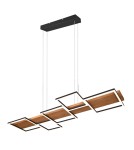 LED pendant lamps - TRIO HARPER LED Pendant 1x42W 3000K 5700lm Dimmable Black 322910532 - product 1