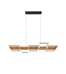 LED pendant lamps - TRIO HARPER LED Pendant 1x42W 3000K 5700lm Dimmable Black 322910532 - product 2