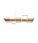 LED pendant lamps - TRIO HARPER LED Pendant 1x42W 3000K 5700lm Dimmable Black 322910532 - product 3