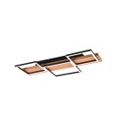Modern ceiling lamps - TRIO HARPER LED Ceiling 1x30W 3000K 4000lm Dimmable Black 622910332 - product 1