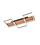 Modern ceiling lamps - TRIO HARPER LED Ceiling 1x30W 3000K 4000lm Dimmable Black 622910332 - product 2