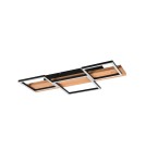 Modern ceiling lamps - TRIO HARPER LED Ceiling 1x30W 3000K 4000lm Dimmable Black 622910332 - product 4