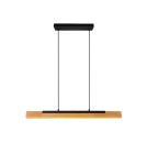 Lampy wiszące - TRIO KERALA Wisząca LED 1x25W 3000K 3000lm Ściemnialna czarny 341610132 - produkt 2