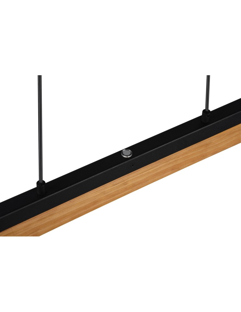 Lampy wiszące - TRIO KERALA Wisząca LED 1x25W 3000K 3000lm Ściemnialna czarny 341610132 - produkt kolory-swiatla.pl 3