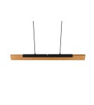 Lampy wiszące - TRIO KERALA Wisząca LED 1x25W 3000K 3000lm Ściemnialna czarny 341610132 - produkt 4