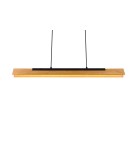 Lampy wiszące - TRIO KERALA Wisząca LED 1x25W 3000K 3000lm Ściemnialna czarny 341610132 - produkt 5