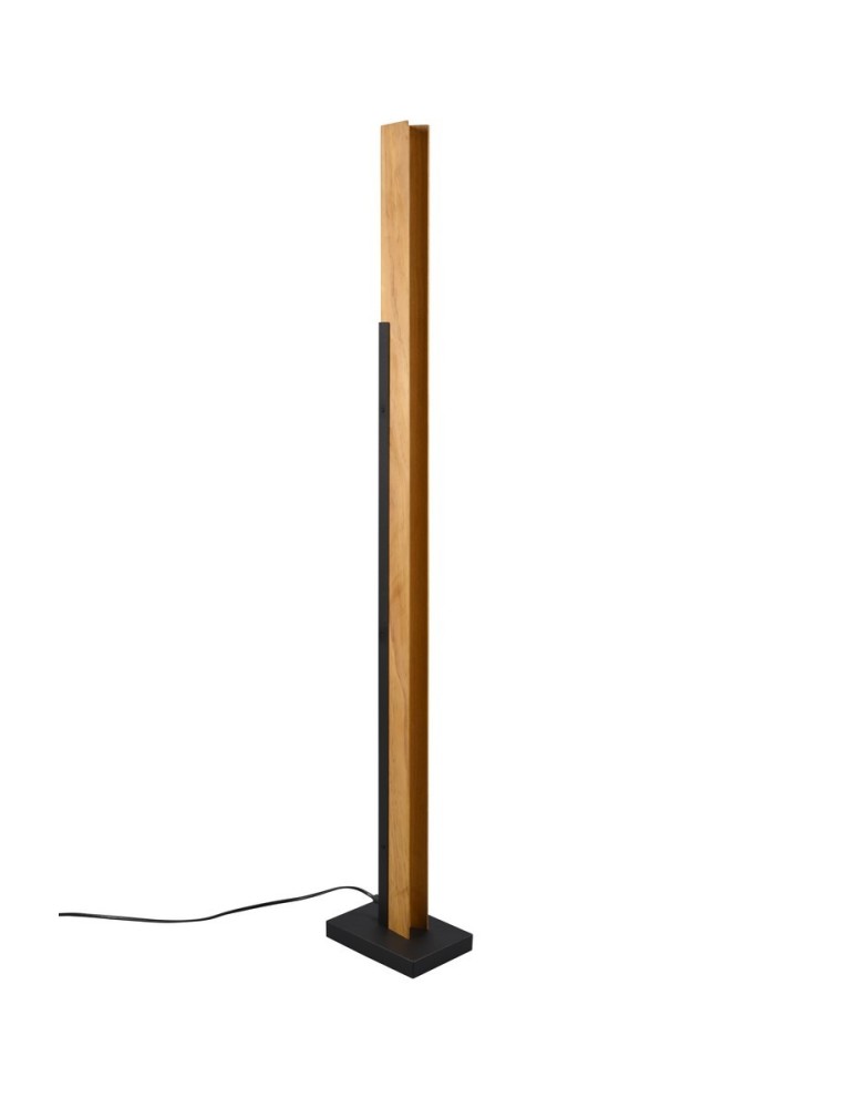 LED floor lamps - TRIO KERALA Floor LED 1x16W 3000K 1950lm Dimmable Black 441610132 - product kolory-swiatla.pl 3