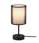 Modern table lamps - TRIO BURTON Table E14 1x28W black 511400132 - product 1