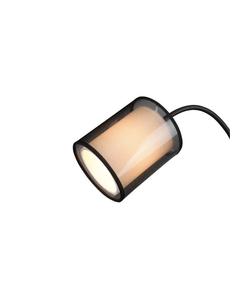 Lampy podłogowe - TRIO BURTON Podłogowa E27 1x60W czarny 411400232 - produkt kolory-swiatla.pl 2