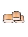 TRIO BURTON Ceiling E27 3x40W Dimmable Black 611490332