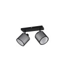 Ceiling spotlights - TRIO BURTON Spotlight E14 2x28W Dimmable Black 811400232 - product 3