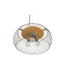 Pendant lamps - TRIO TAMIL Pendant E27 3x40W Dimmable Silver 311100367 - product 6
