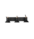 Ceiling spotlights - TRIO ROXIE Spotlight E14 3x10W Dimmable Black 811900332 - product 3