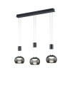 TRIO MADISON LED Pendant 3x8W 3000K 900lm Dimmable Black 342010332