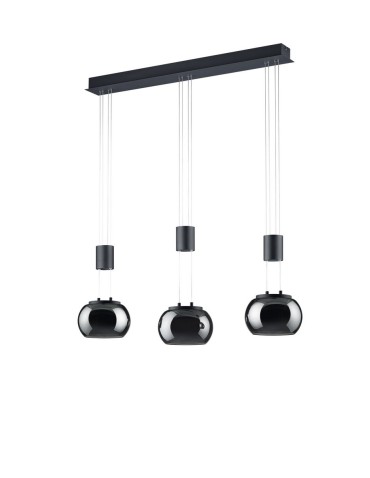 TRIO MADISON LED Pendant 3x8W 3000K 900lm Dimmable Black 342010332 - product 2