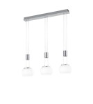 Triple pendant lamps - TRIO MADISON LED Pendant 3x8W 3000K 900lm Dimmable Silver 342010307 - product 1