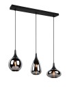 TRIO LUMINA Pendant E14 3x40W Dimmable Black 317000332