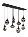 TRIO LUMINA Wisząca E14 8x40W Ściemnialna czarny 317000832