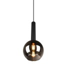 Pendant lamps - TRIO CLAYTON Pendant E27 1x28W Dimmable Black 310300132 - product 2